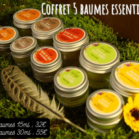 Coffret 5 baumes essentiels
